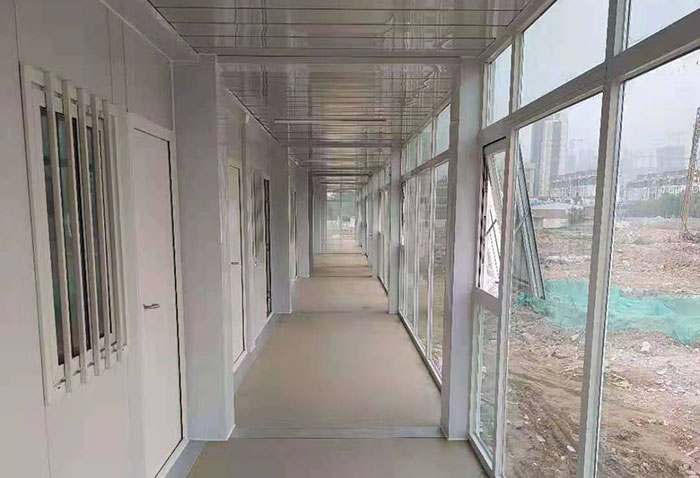 青島筑創(chuàng)助力中建局工地移動(dòng)板房項(xiàng)目安裝完成